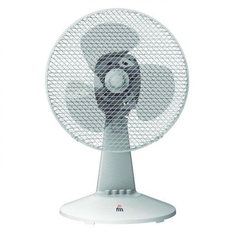 Ufesa Ventilateur de Table Ufesa SB-130 30W 30cm 3 Vitesses Oscillant Tête Multiorientable White