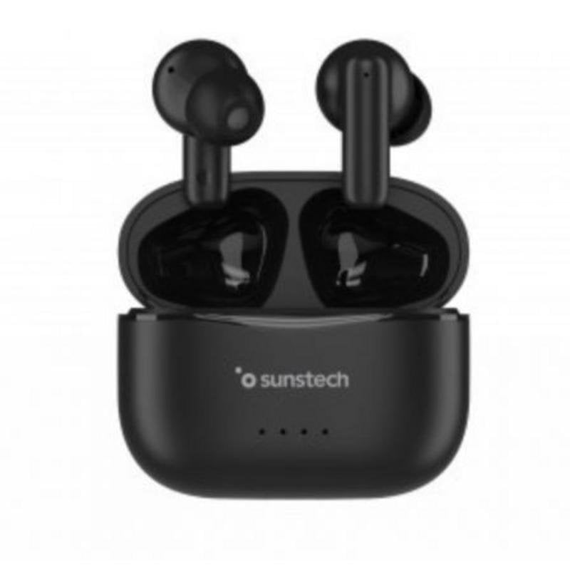 sunstech Ecouteurs Sunstech WAVEPODSONE sans fil Bluetooth autonomie 13,5 h micro noirs
