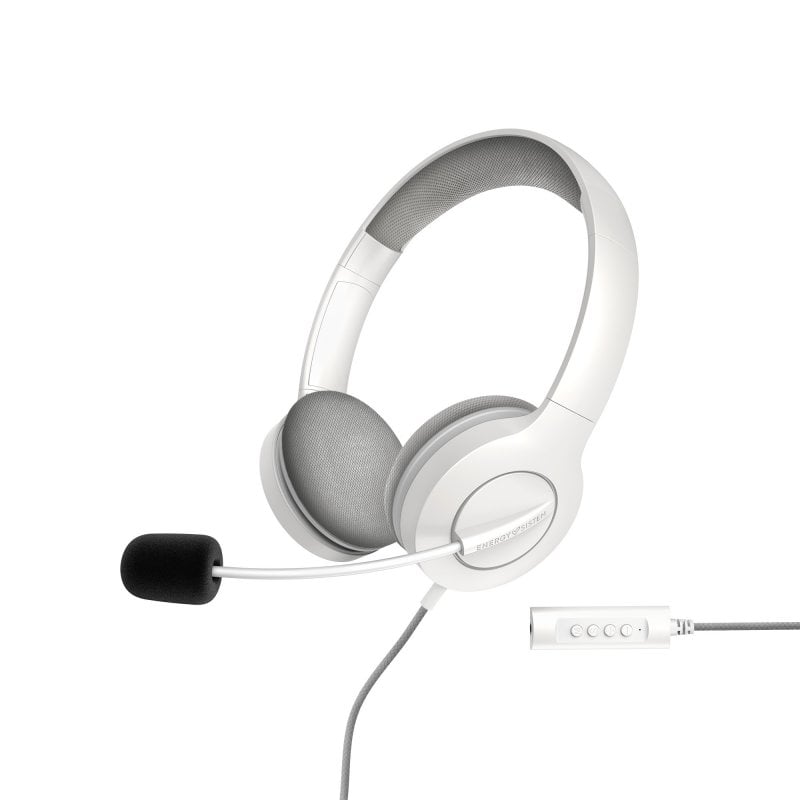 energy-sistem Energy Sistem Office 3 Casque White avec Microphone