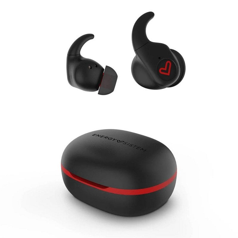 energy-sistem Energy Sistem Freestyle Casque De Sport True Wireless Stéréo Bluetooth Black Red