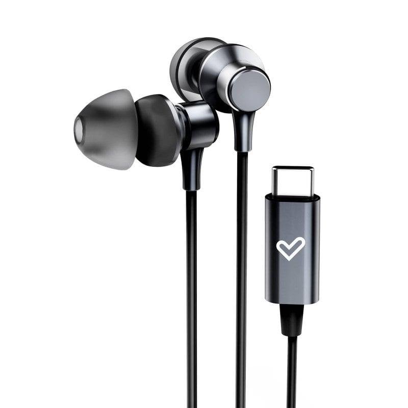 energy-sistem Energy Sistem Casque Filaire Métallisé Type C Black