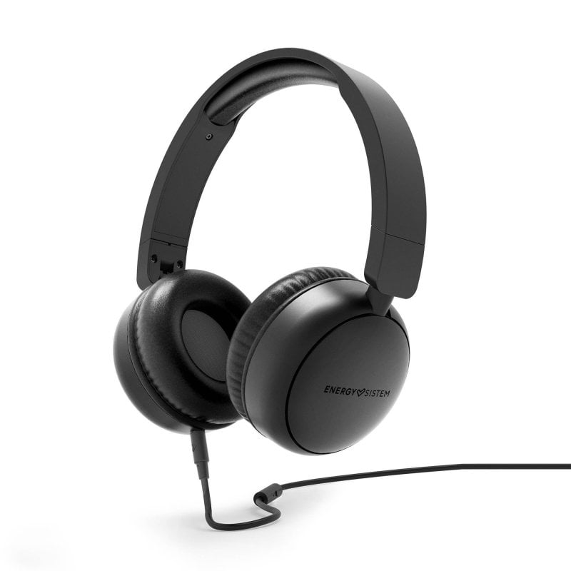 energy-sistem Energy Sistem Soundspire Casque Pliable avec Câble Amovible Black