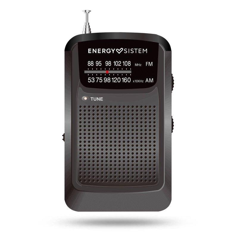 energy-sistem Radio portable Energy Sistem AM FM avec sortie casque 3,5 mm et piles AAA