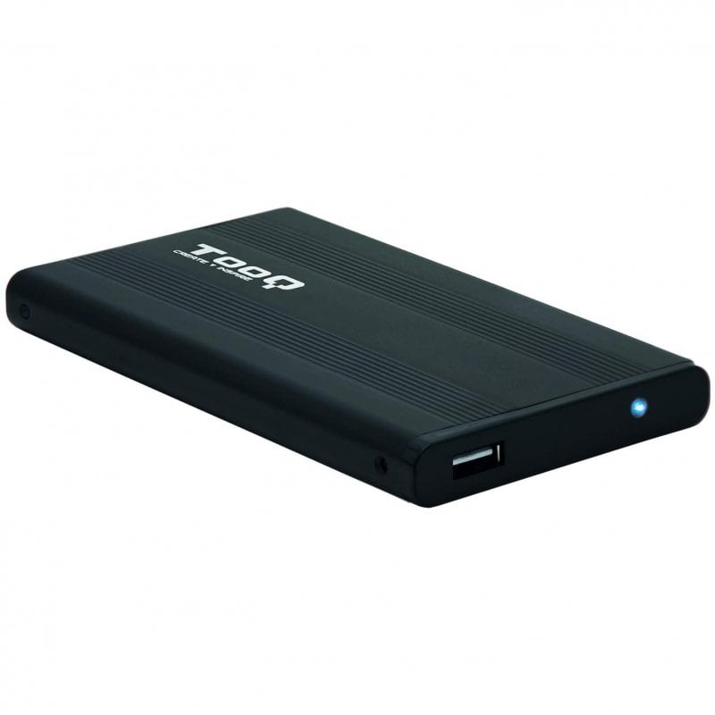 tooq TQE-2510B Boîtier Disque Dur 2.5 SATA USB 2.0 Black
