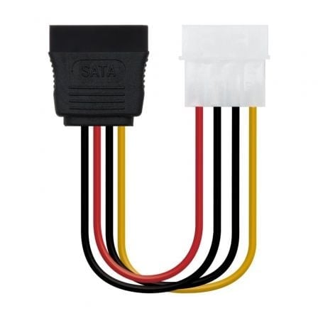nanocable Câble d'alimentation SATA 4 broches vers SATA 16 cm RoHS Nanocable 10.19.0205-OEM