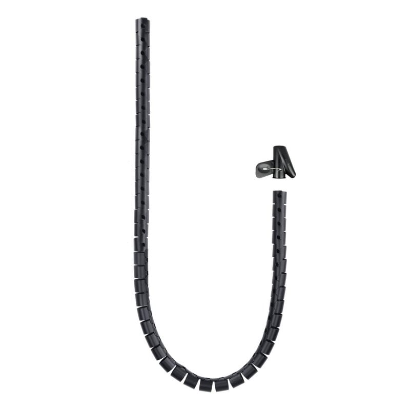 nanocable Organisateur de Câbles Nanocable 10.36.0001-BK Flexible 1m 25mm Plastique