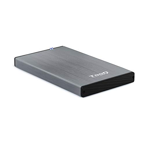 tooq TQE-2527 Boîtier USB 3.0 pour disques durs 2,5 SATA 3 Grey