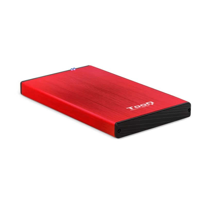 tooq TQE-2527 Boîtier USB 3.0 pour disques durs SATA 3 2,5 Red