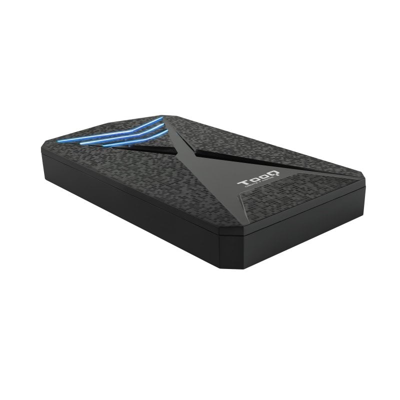 tooq TQE-2550BL Boitier Gaming Externe Blue LED 2.5 SATA3 USB 3.0 3.1 Gen1
