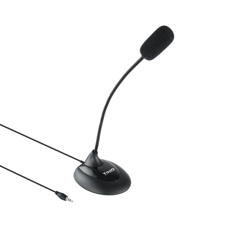 tooq TooQ Flexible Microphone Multimédia Jack 3,5 mm Black