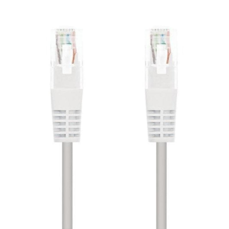 nanocable Nanocable Latiguillo RJ45 CAT.6 UTP 25CM 100 Cobre White