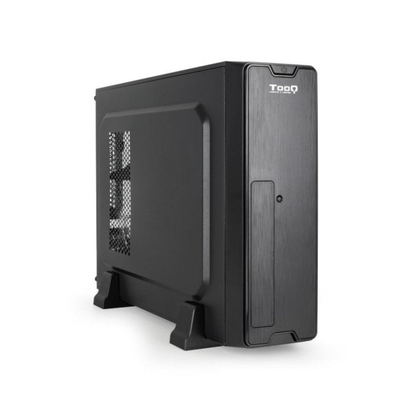 tooq Caja Slim Micro-ATX TooQ TQC-3007U3C 500W, Negro, Micro Torre, USB 3.2