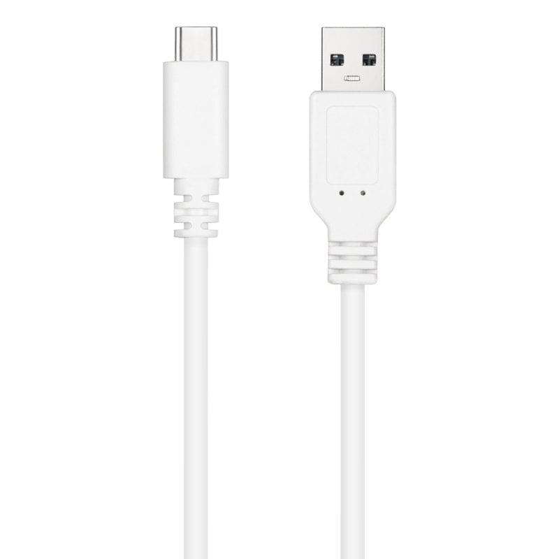 nanocable Câble USB 2.0 Nanocable 10.01.2101-L150-W 3A USB-C M-A M 1.5m White