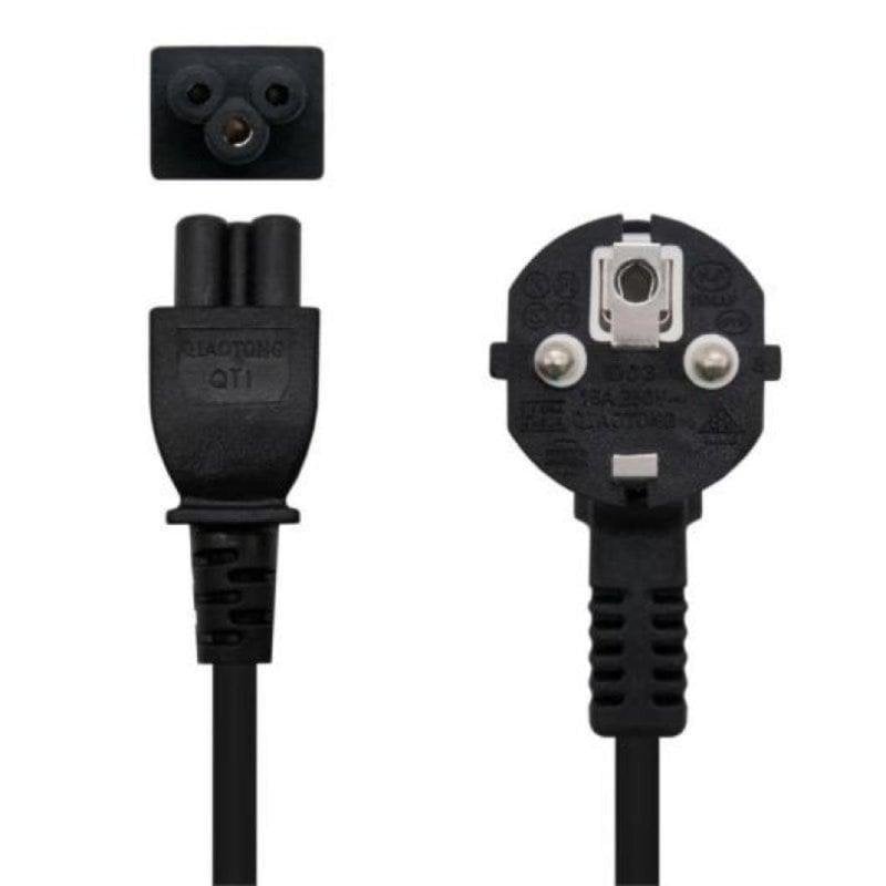 nanocable Câble d'alimentation Nanocable 10.22.0302-L300 CEE7 mâle-C5 femelle 3m cuivre AWG18 Black