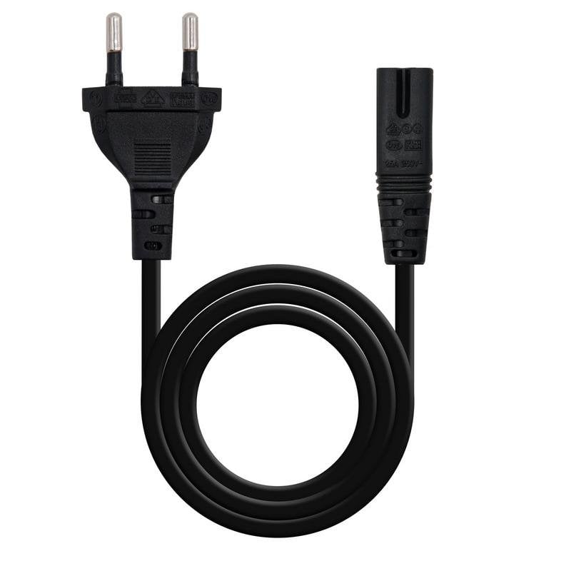 nanocable Câble d'alimentation Nanocable 10.22.0402-L200 CEE7 16 vers C7 2 m Black