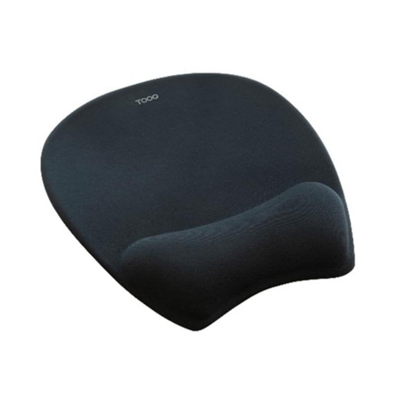 tooq Alfombrilla pour souris TooQ TQMP1002-B ergonomique mousse mémoire Black