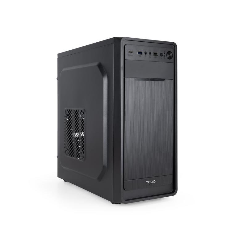 tooq Tour ATX TooQ PRISMA ULTRA Black 500W USB-C Ventilation Optimale
