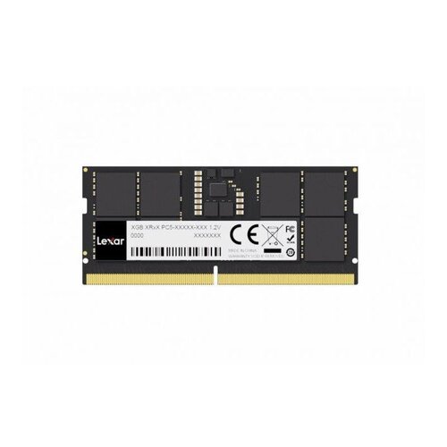 Barrette Memoire - LEXAR - DDR5 16 Go - 262 PIN So-DIMM - 5600 Mbps CL46 - 1.1 V - Blister