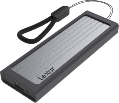 Disque dur SSD LEXAR 2 To Finition alu Rugged Bumper