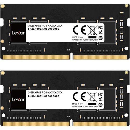 Barrette Memoire - LEXAR - DDR4 16 Go - 288 PIN U-DIMM - 3200 MHz CL22 - 1.2 V - Blister