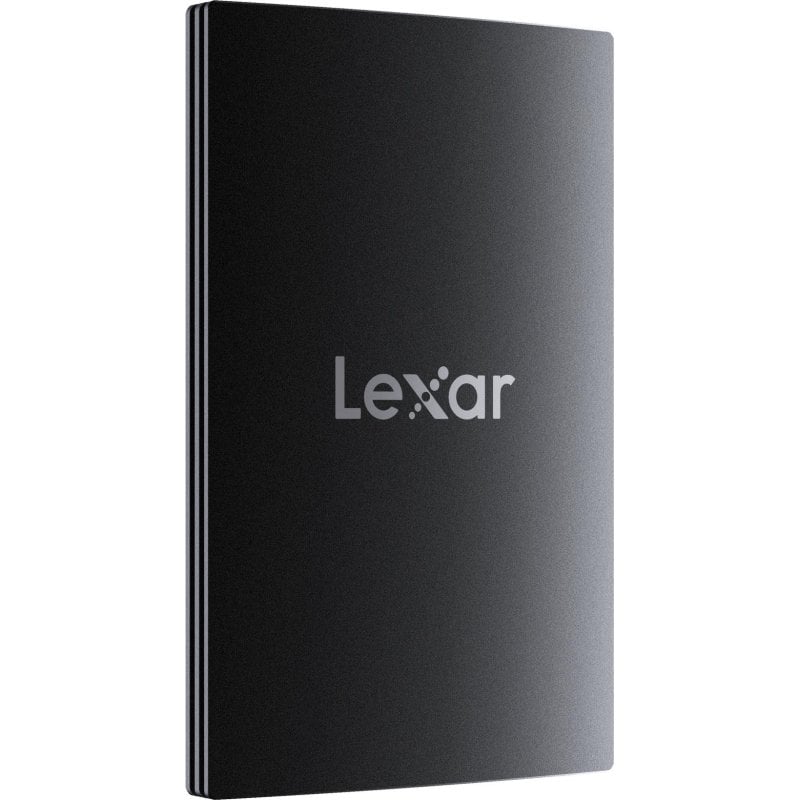 Lexar Disque Dur Lexar 4TB SSD 2000 MB s LSL500X004T-RNBNG USB-C Aluminium Sécurité AES 256-bit