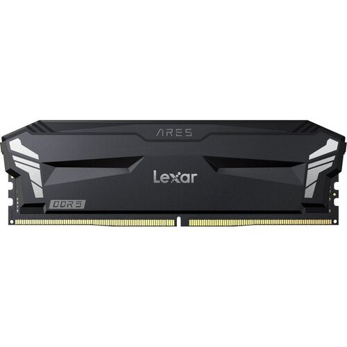 Barrette Memoire - LEXAR Ares - DDR5 6000 - CL32 1.35 V - 32 Go (2x16Go) - Dissipateur thermique sans RGB - Black
