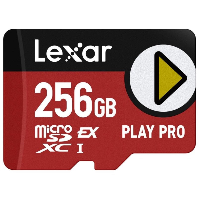 Lexar Carte mémoire Lexar LMSXPS0256G-BNNNG 256GB MicroSDXC UHS-I 900MB s 600MB s