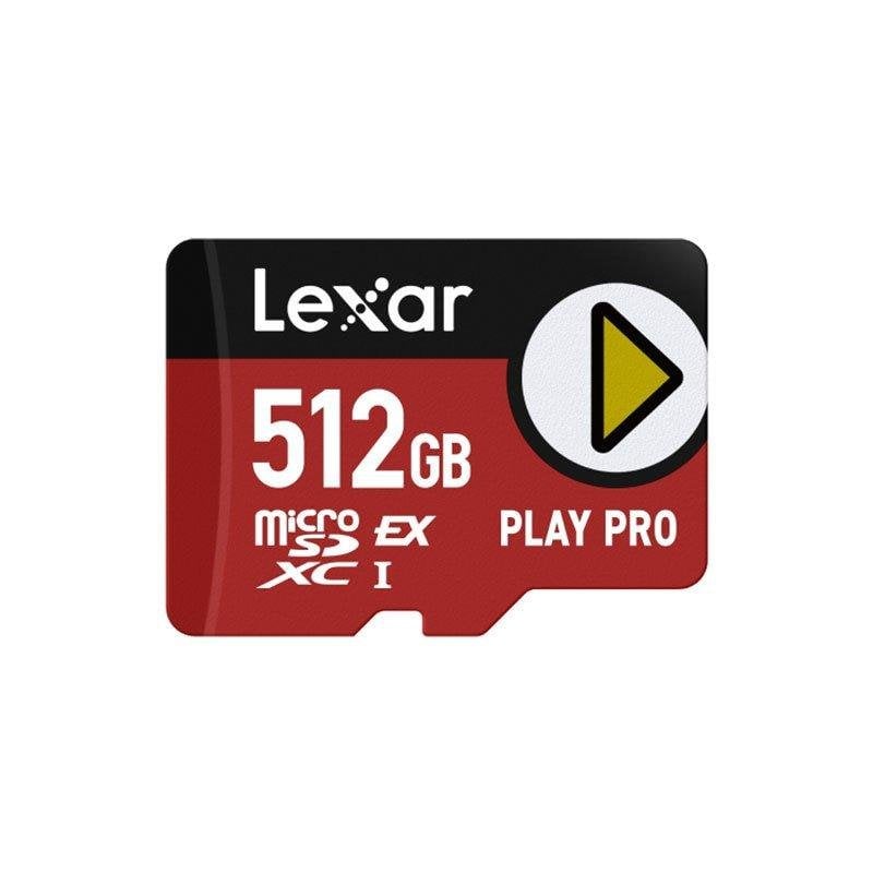 Lexar Carte microSD Lexar PLAY PRO 512 Go R900 W600 PCIe NVMe V30 Express