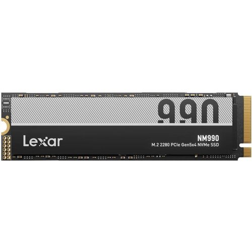 Lexar Disque Dur Lexar NM990 2TB SSD M.2 14000Mo s PCIe 5.0 Ultra Performant