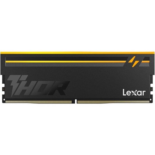 Barrette Memoire - LEXAR THOR 2.0 - DDR5 6000 - CL38 1.3 V - 32 Go (2x16Go) - Dissipateur thermique RGB - Black