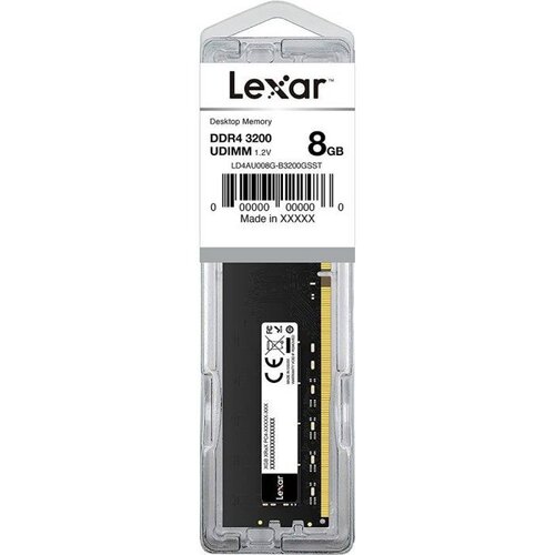 Barrette Memoire - LEXAR Ares - DDR5 6000 - CL30 1.35 V - 32 Go (2x16Go) - Dissipateur thermique sans RGB - Black