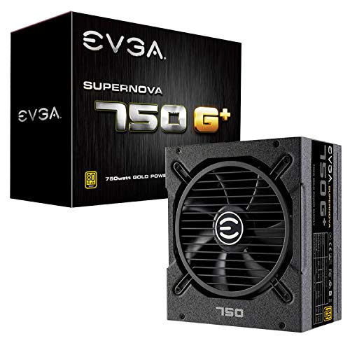 EVGA SuperNova 750 G , 80 Plus Gold 750 W, entièrement modulaire, ventilateur FDB, avec auto-testeur d'alimentation, alimentation 120-GP-0750-X1