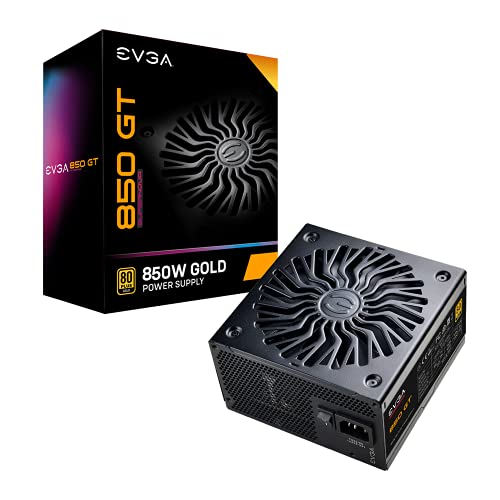EVGA Source d'alimentation 220-GT-0850-Y1 850W Plus Gold Supernova Modulaire