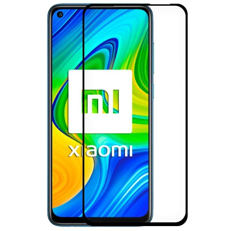 Cool Protecteur d'écran en verre trempé Black cool Xiaomi Redmi Note 9 9T