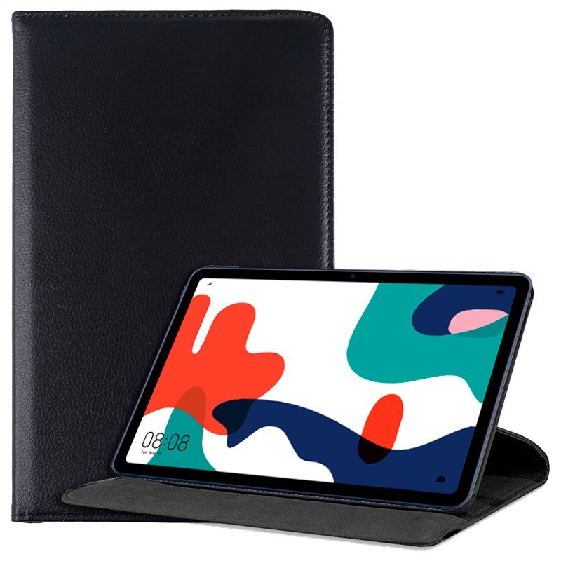 Cool Black Smooth Book Case pour Huawei Matepad 10.4
