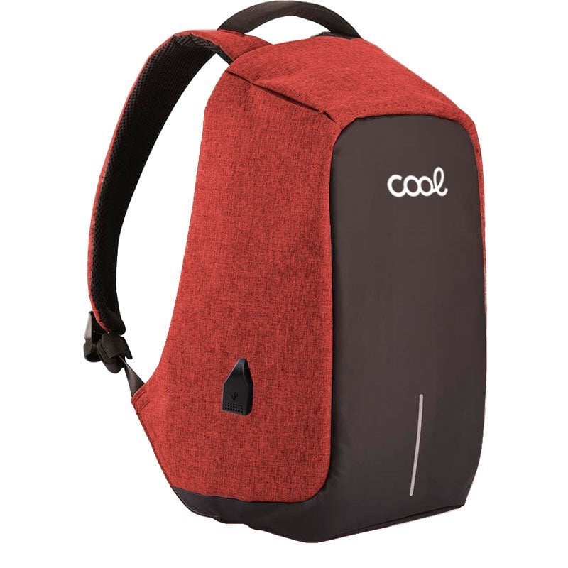 Cool Sac à dos Cool Memphis Black Red pour ordinateur portable jusqu'à 16