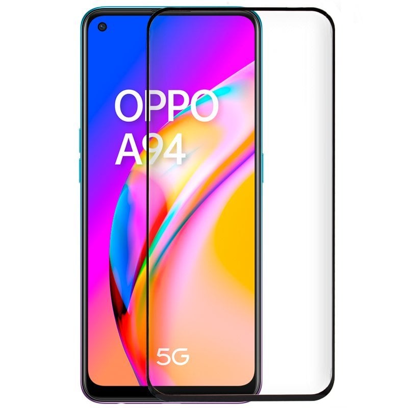 Cool Protecteur d'écran en verre trempé Black Cool Full 3D pour Oppo A94 5G
