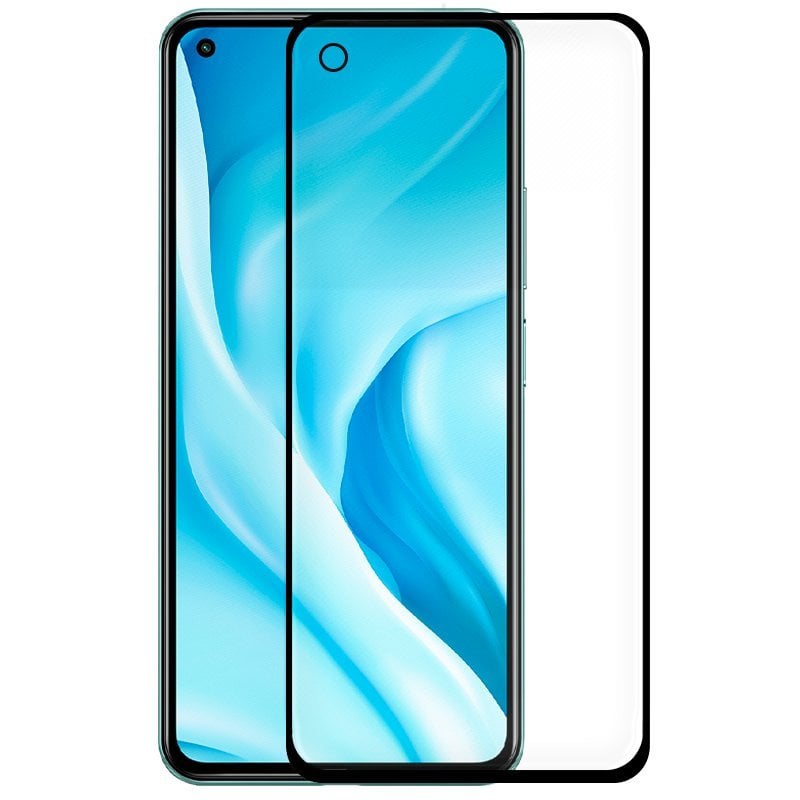 Cool Protecteur d'écran en verre trempé Black Cool Full 3D pour Xiaomi Mi 11 Lite Mi 11 Lite 5G