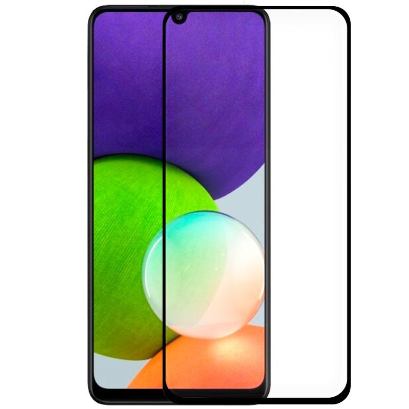 Cool Protecteur d'écran en verre trempé Black Cool FULL 3D pour Samsung A225 Galaxy A22 4G