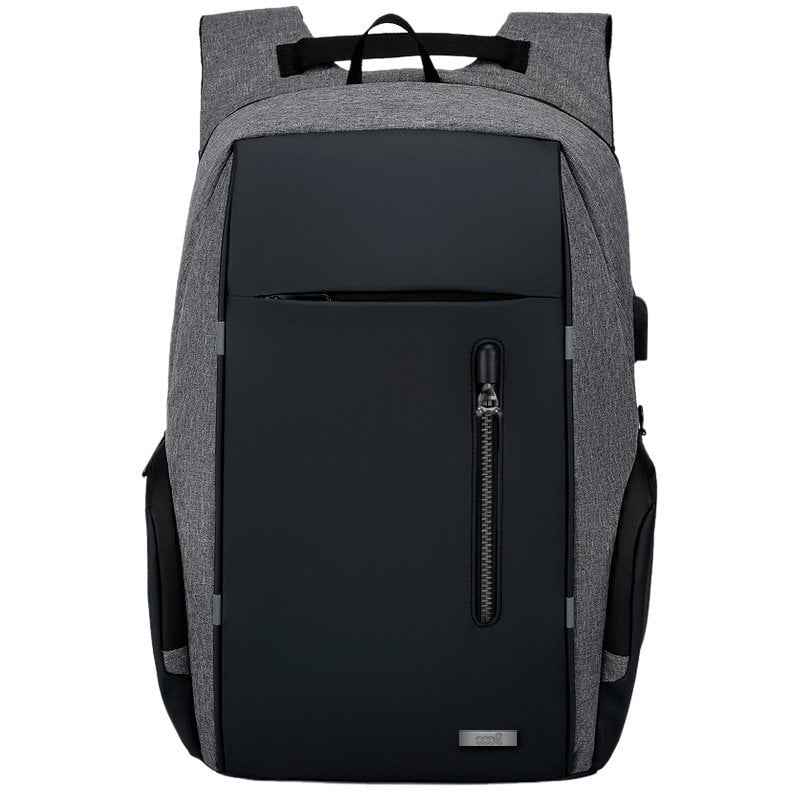 Cool Report Sac à dos pour ordinateur portable jusqu'à 16 Black Grey