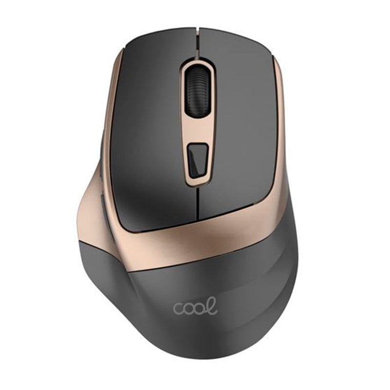 Cool Cool Souris Ergonomique Sans Fil 3200 DPI Black Or