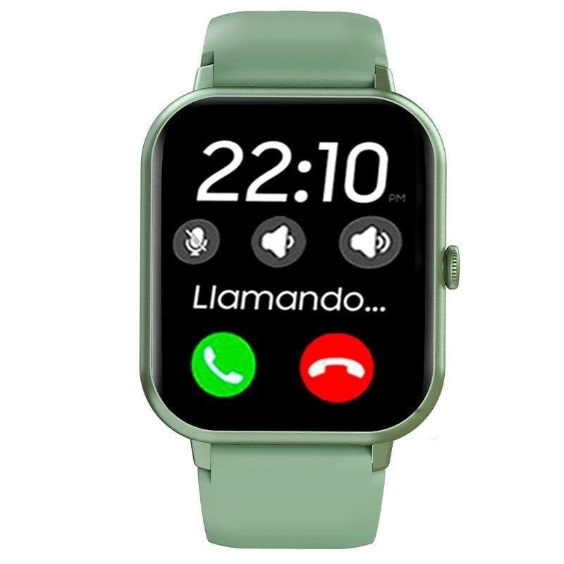 Cool Forest Bluetooth 42mm Écran tactile 1,83 Green IP67 SpO2 Pulsomètre Sommeil