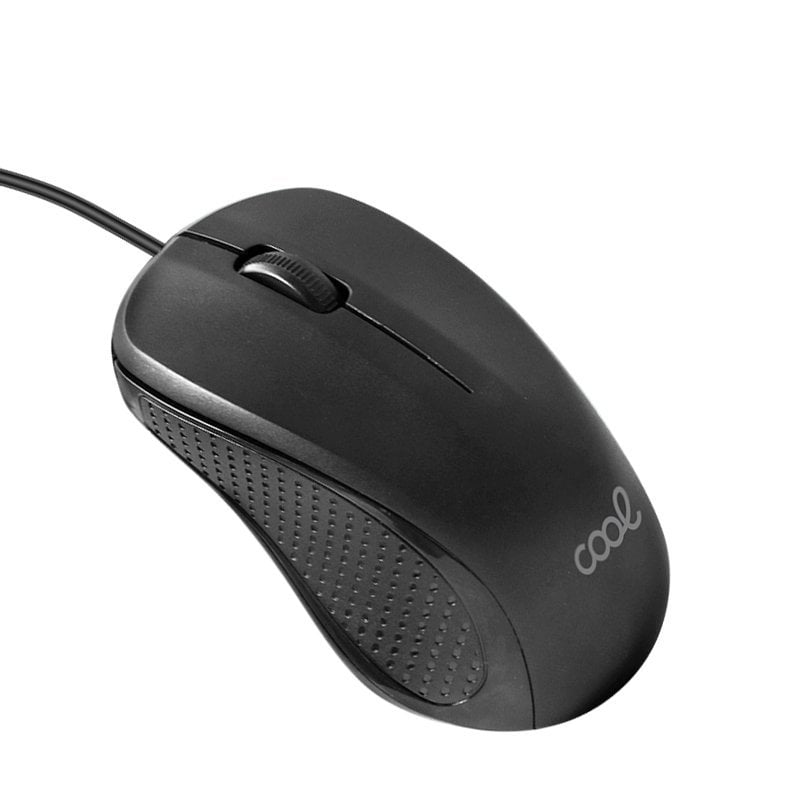 Cool Mouse avec câble USB Black 1200 DPI