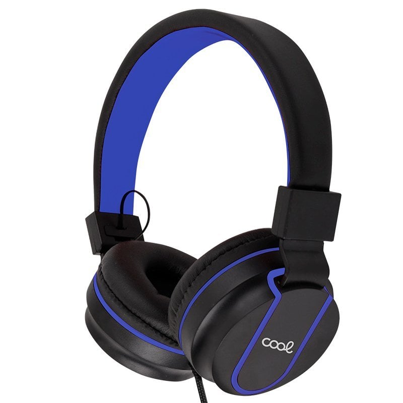 Cool Cool Toronto Casque avec prise microphone 3,5 mm Black Blue