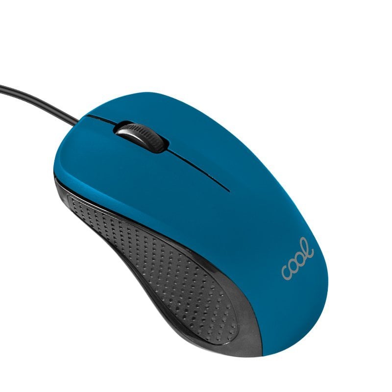 Cool Souris filaire Cool avec câble USB Blue