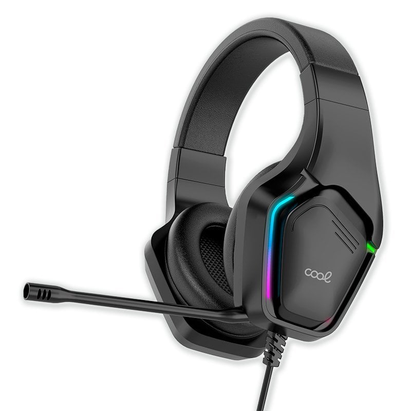 Cool COOL Exodus Casque Gaming Stéréo Led RGB PC PS4 PS5 Xbox Adaptateur Audio