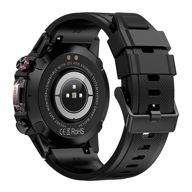 Cool Adventure Bluetooth 46mm AMOLED Black Étanche IP67 SpO2 Pulsomètre Suivi Sommeil