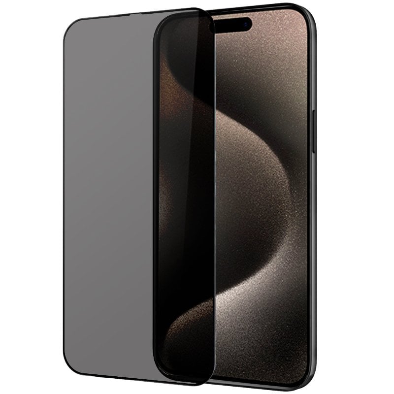 Cool Protecteur d'écran en céramique de confidentialité mat cool pour iPhone 15 Pro Max