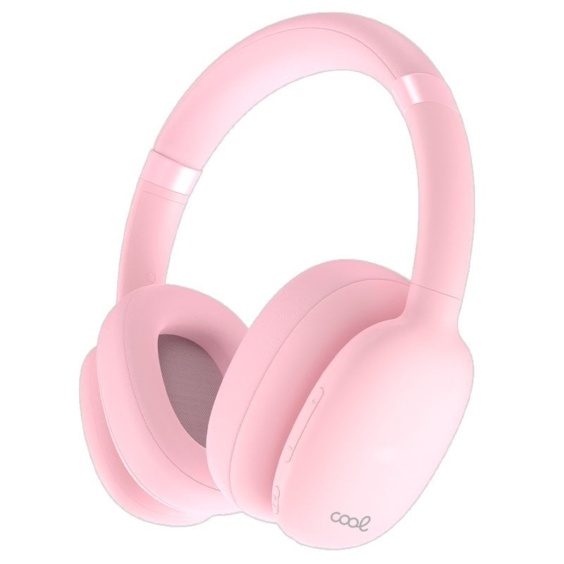 Cool Casque stéréo sans fil Bluetooth Cool Roller Rose
