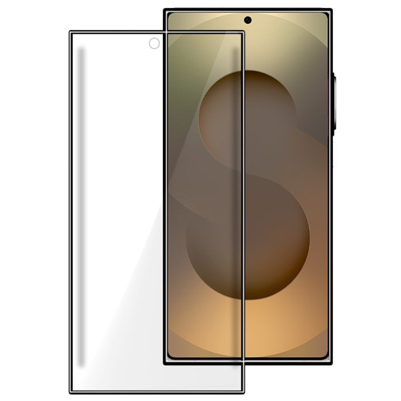 Cool Protecteur d'écran en verre trempé cool (FULL 3D) pour Samsung Galaxy S25 Ultra